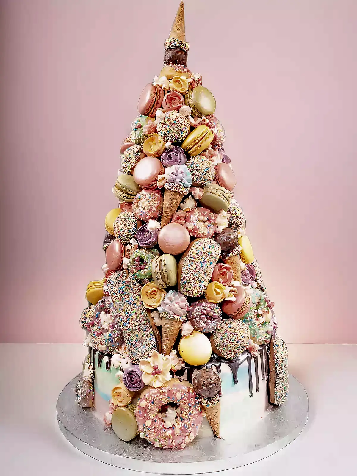 Unicorn Croquembouche Cake - London and Surrey